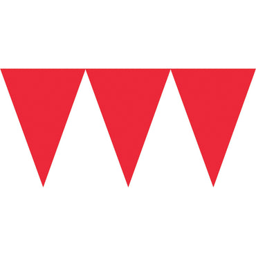 Apple Red Pennant Banner Decorations - Party Centre - Party Centre