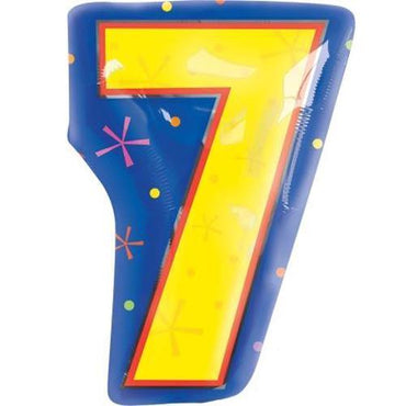 7 Multi-Color Foil Balloon 114cm Balloons & Streamers - Party Centre - Party Centre
