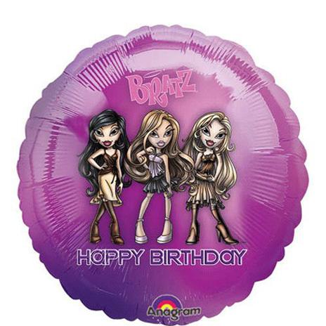 Bratz Passion For Fashion Birthday Foil Balloon 18in Balloons & Streamers - Party Centre - Party Centre