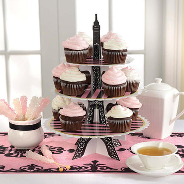 A Day In Paris Treat Stand Party Accessories - Party Centre - Party Centre