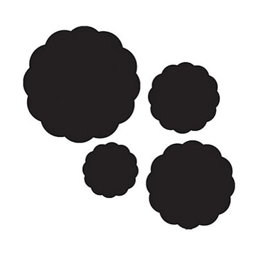 Black Serving Papers 40pcs Decorations - Party Centre - Party Centre