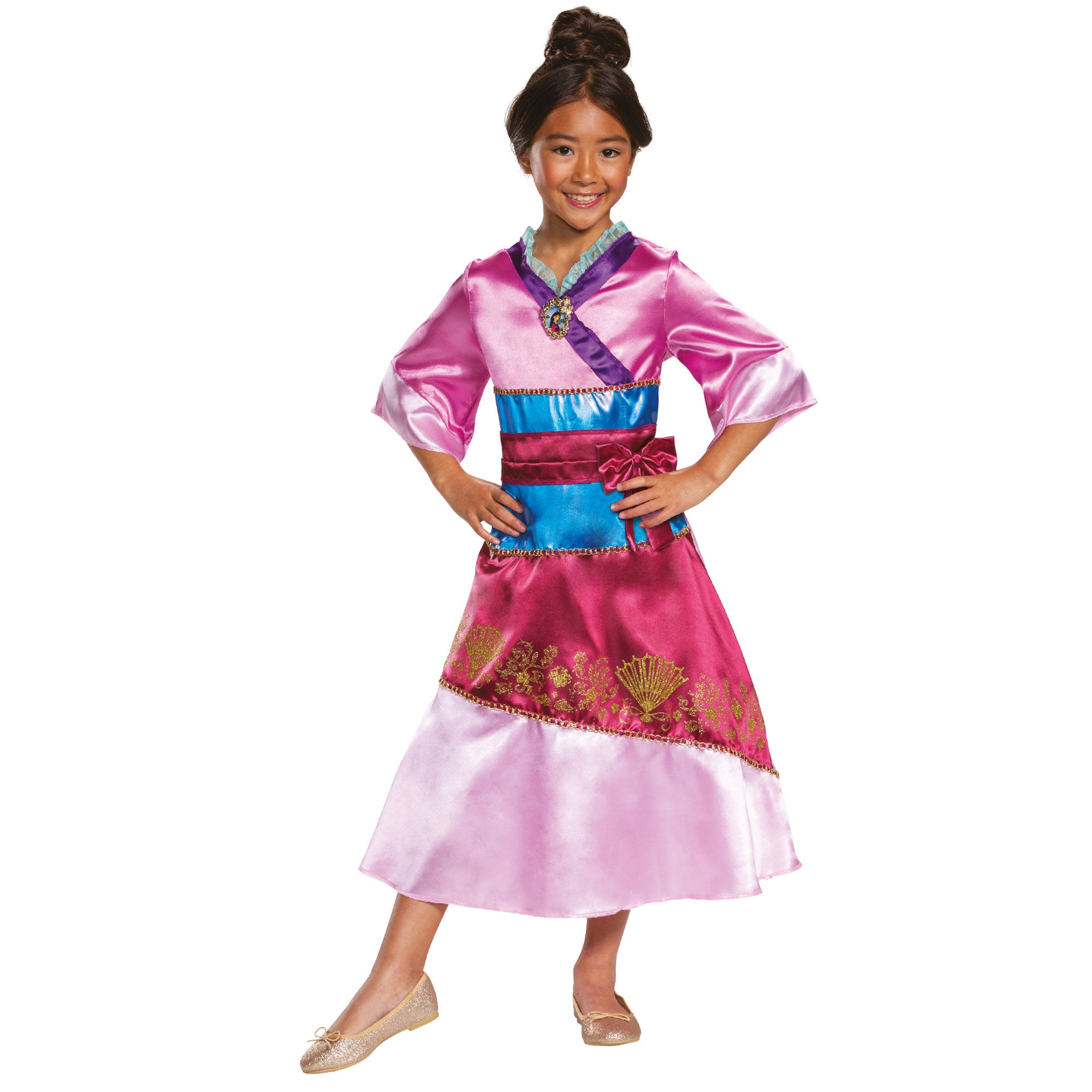 Child Mulan Classic Costume - Party Centre