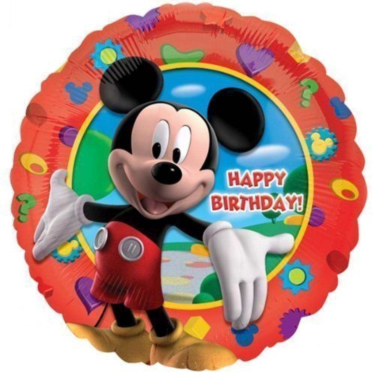 Mickey's Clubhouse Birthday Foil Balloon 18in Balloons & Streamers - Party Centre - Party Centre