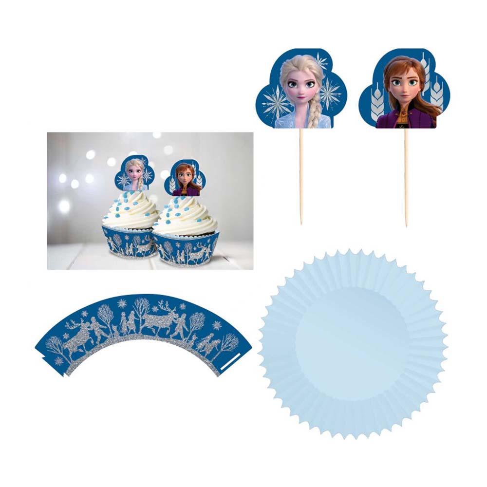 Frozen II Cupcake Kit Party Accessories - Party Centre - Party Centre
