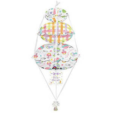 Baby Shower Stack-Ups Balloon Bouquet Balloons & Streamers - Party Centre - Party Centre