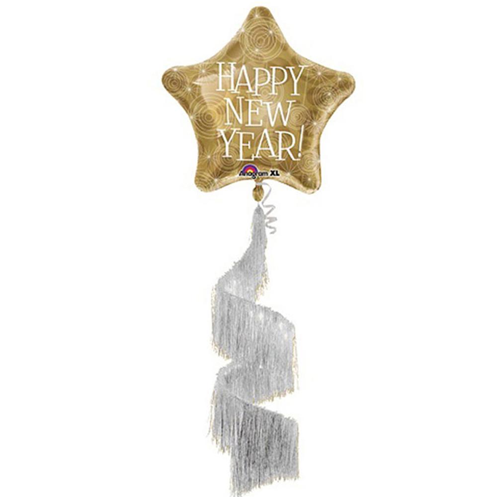 New Year Coil Tail Airwalker Balloon 70in Balloons & Streamers - Party Centre - Party Centre