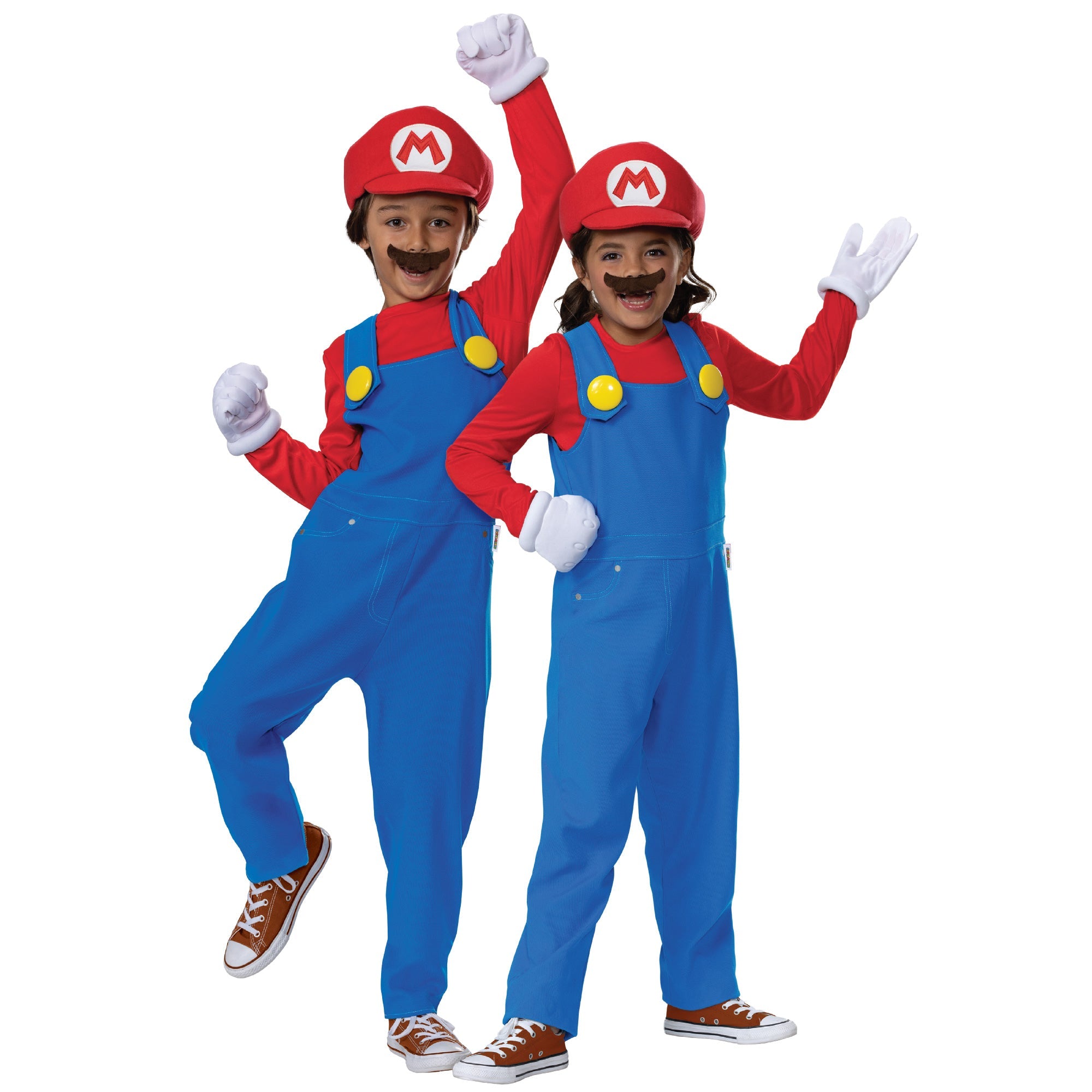 Child Super Mario Elevated Costume - Party Centre