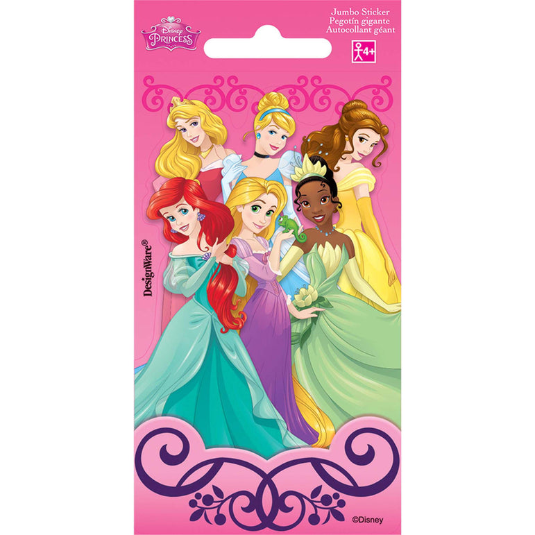 Disney Princess Jumbo Sticker Party Favors - Party Centre