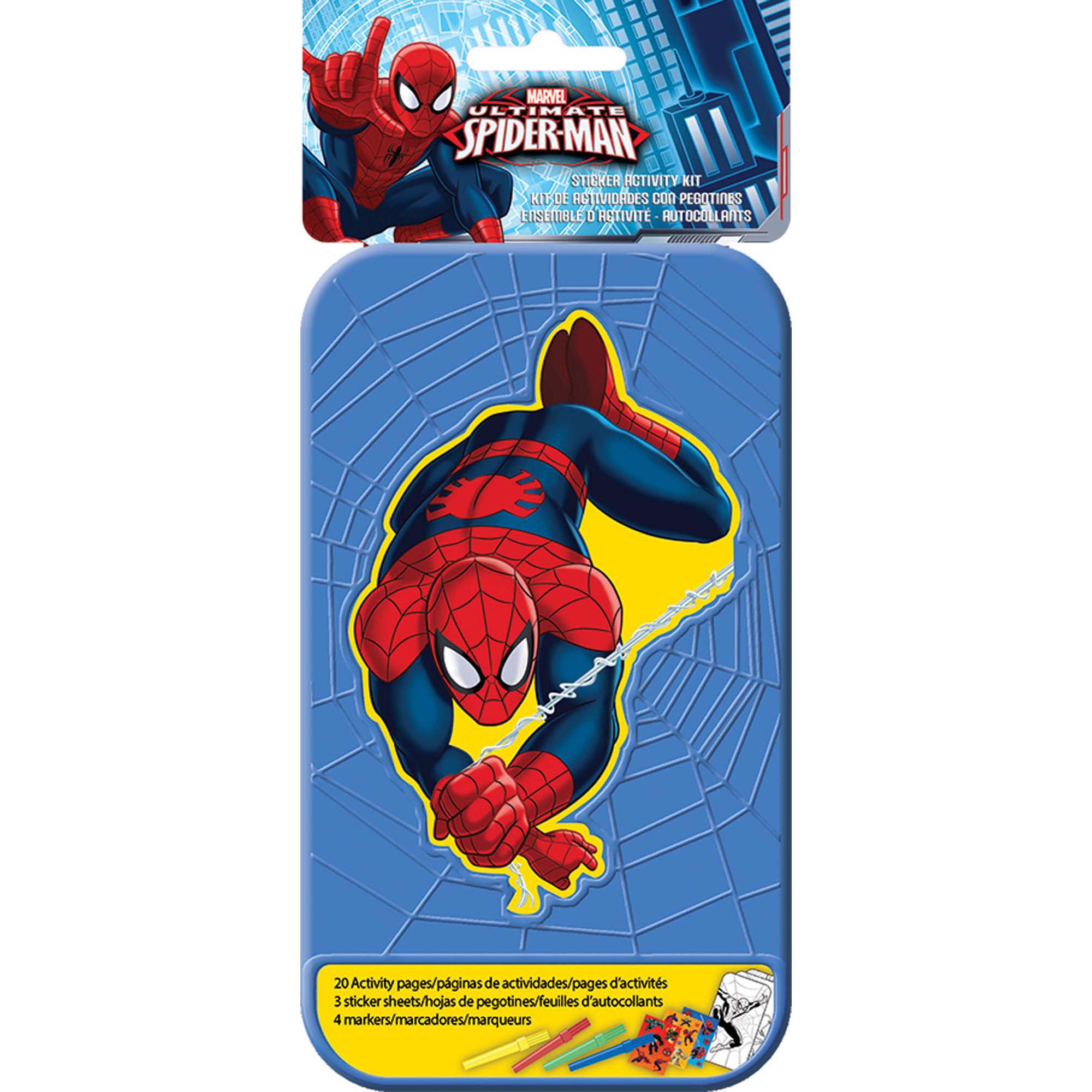 Spiderman Sticker Activity Kit Party Favors - Party Centre - Party Centre