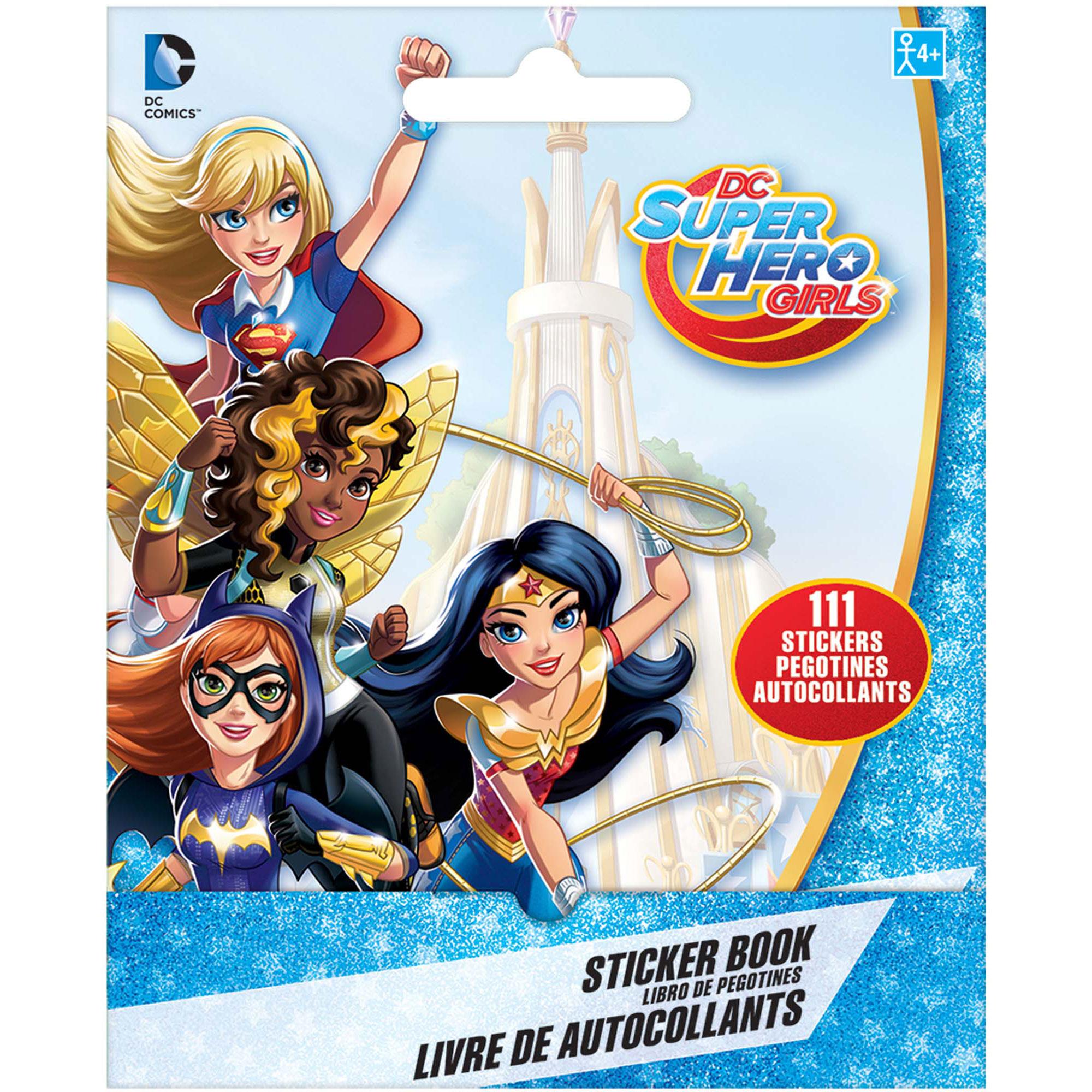DC Superhero Sticker Booklet Party Favors - Party Centre - Party Centre