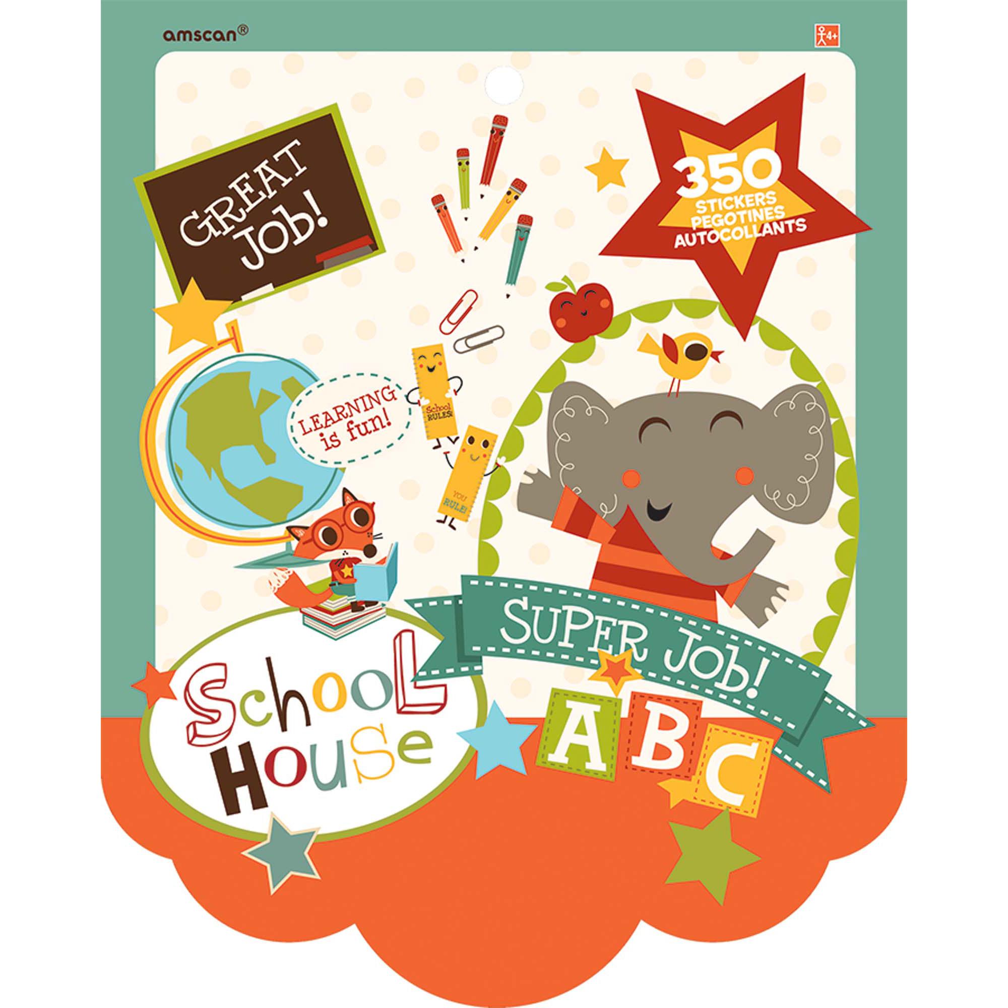 Schoolhouse Sticker Book Party Favors - Party Centre - Party Centre