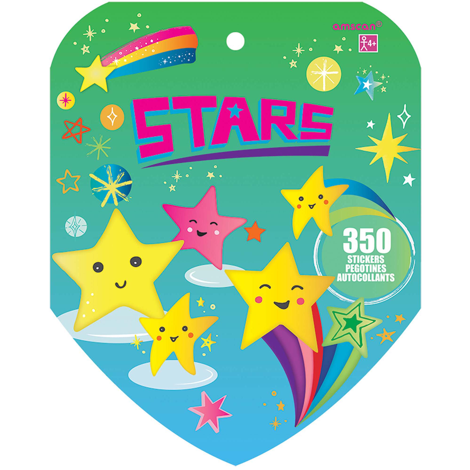 Stars Book Sticker Party Favors - Party Centre - Party Centre