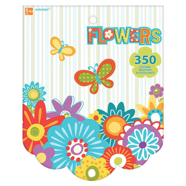 Flowers Sticker Book Party Favors - Party Centre - Party Centre