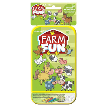 Farm Fun Sticker Activity Kit Party Favors - Party Centre - Party Centre