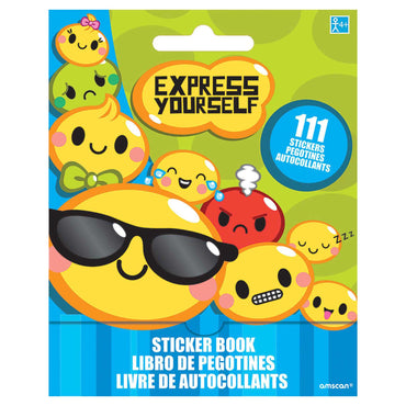 Express Youself Sticker Booklet Party Favors - Party Centre - Party Centre