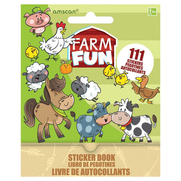 Farm Fun Sticker Booklet Party Favors - Party Centre - Party Centre