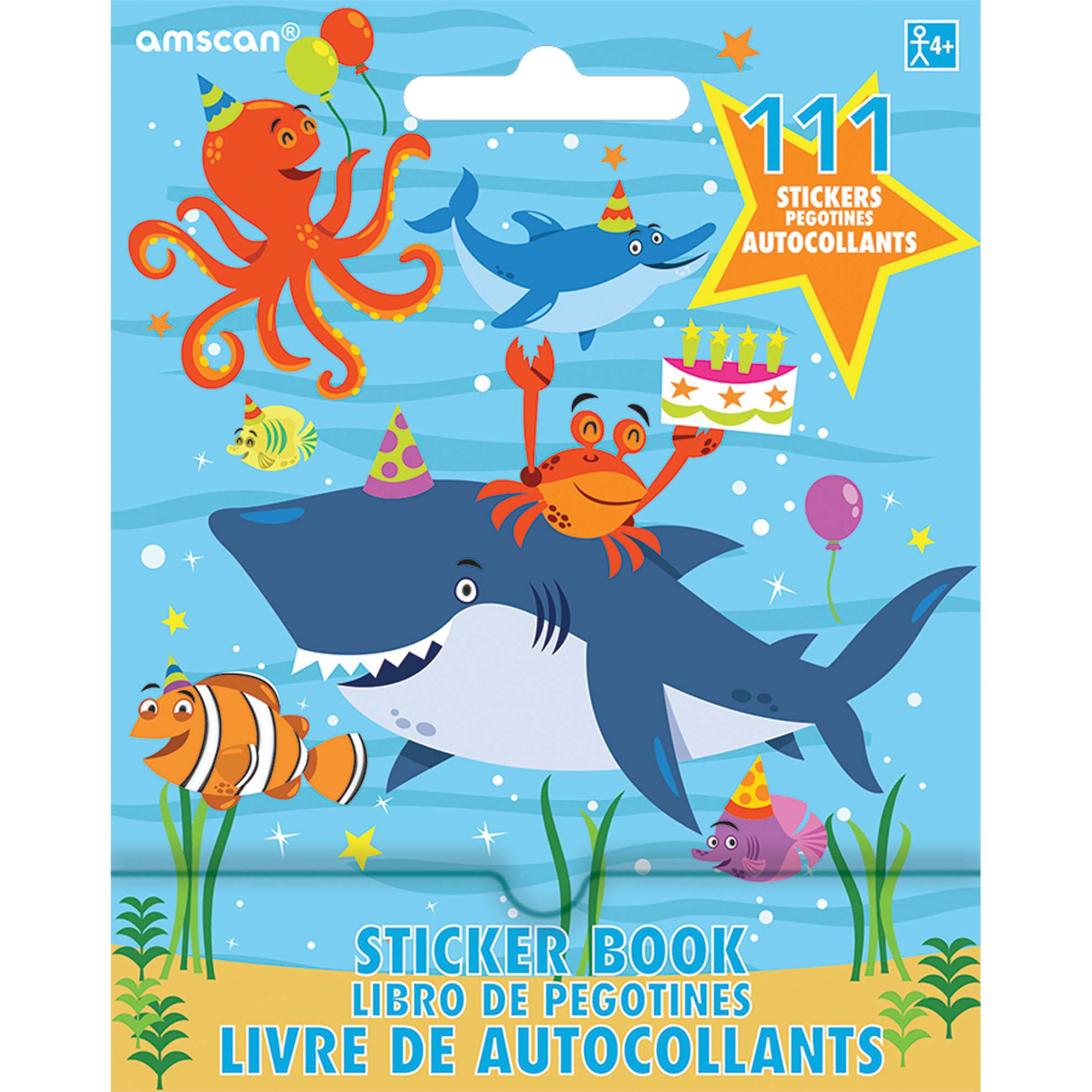Ocean Buddies Sticker Booklet Party Favors - Party Centre - Party Centre