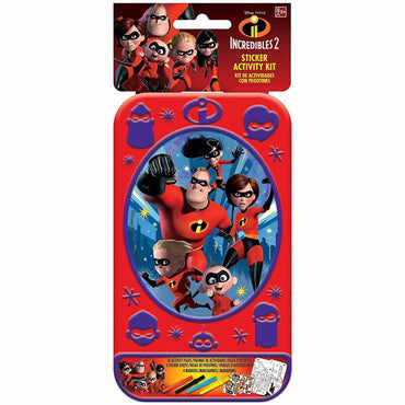 Incredibles 2 Sticker Activity Kit Party Favors - Party Centre - Party Centre