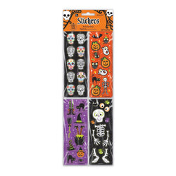 Halloween Sticker Strips 36pcs Favours - Party Centre