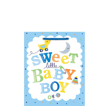 Sweet Baby Boy Medium Specialty Bag Party Favors - Party Centre - Party Centre