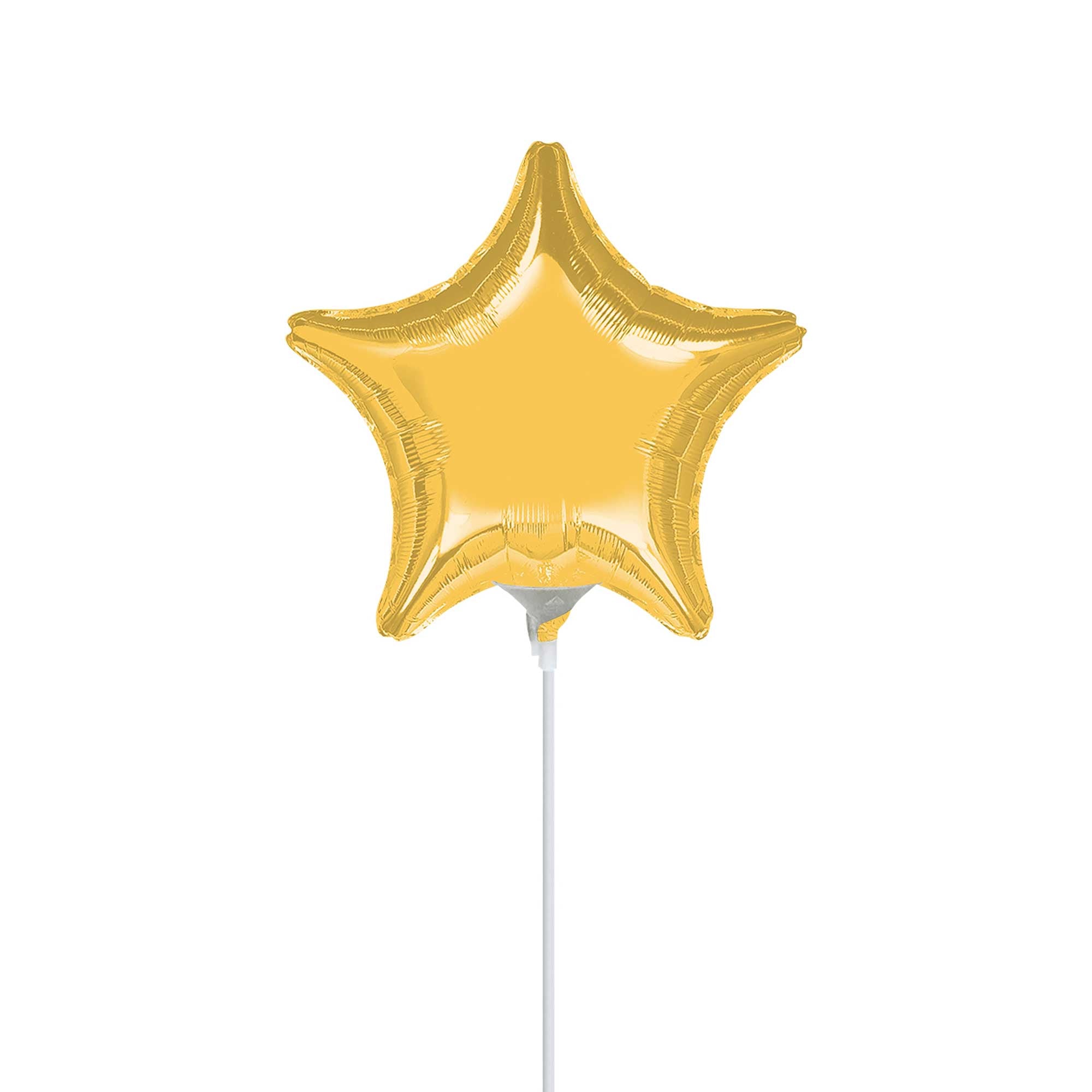 Gold Star Mini Shape Balloon 9in Balloons & Streamers - Party Centre - Party Centre