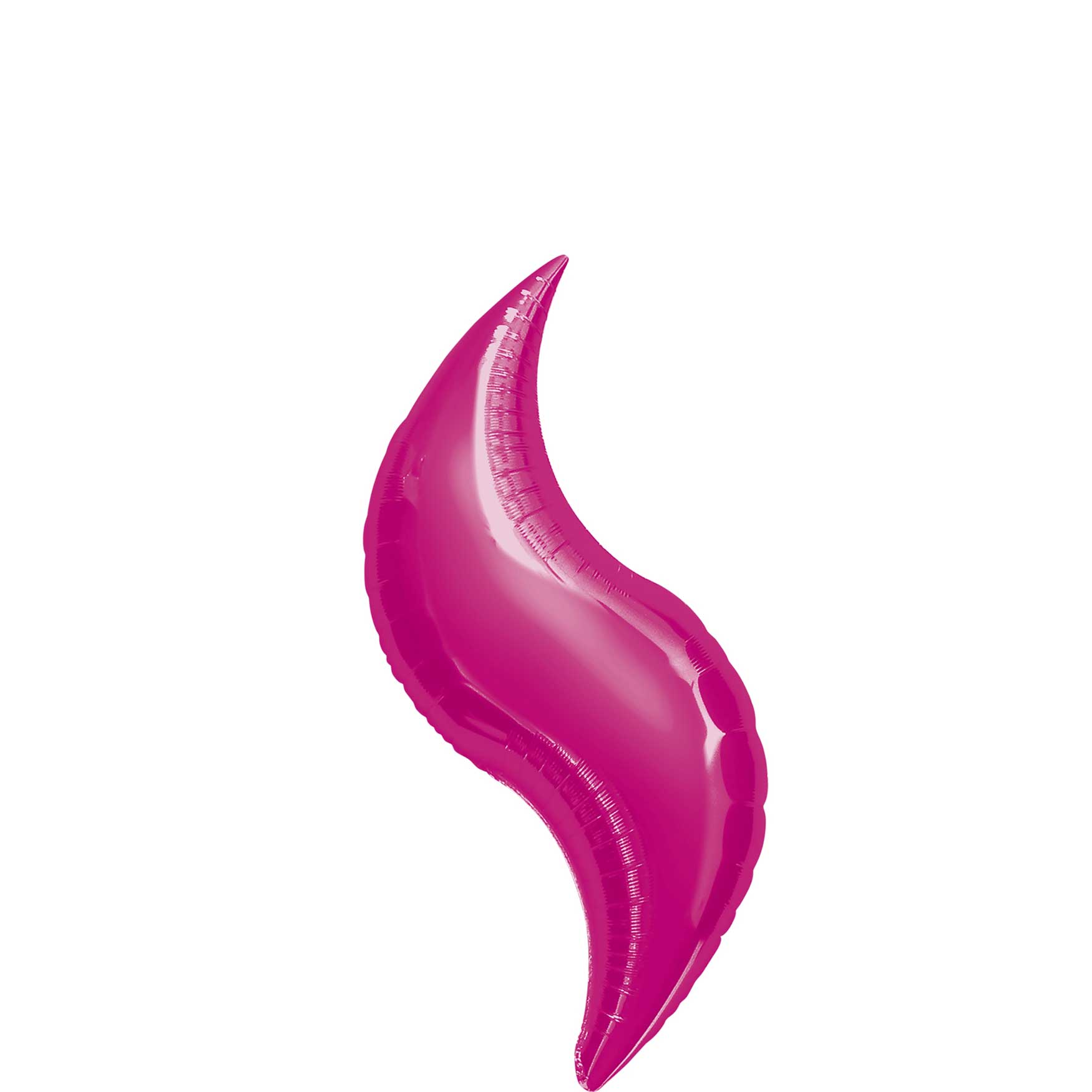 Fuchsia Curve Foil Balloon 28in Balloons & Streamers - Party Centre - Party Centre