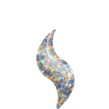 Holographic Fireworks Curve Mini Shape Balloon 28in Balloons & Streamers - Party Centre - Party Centre