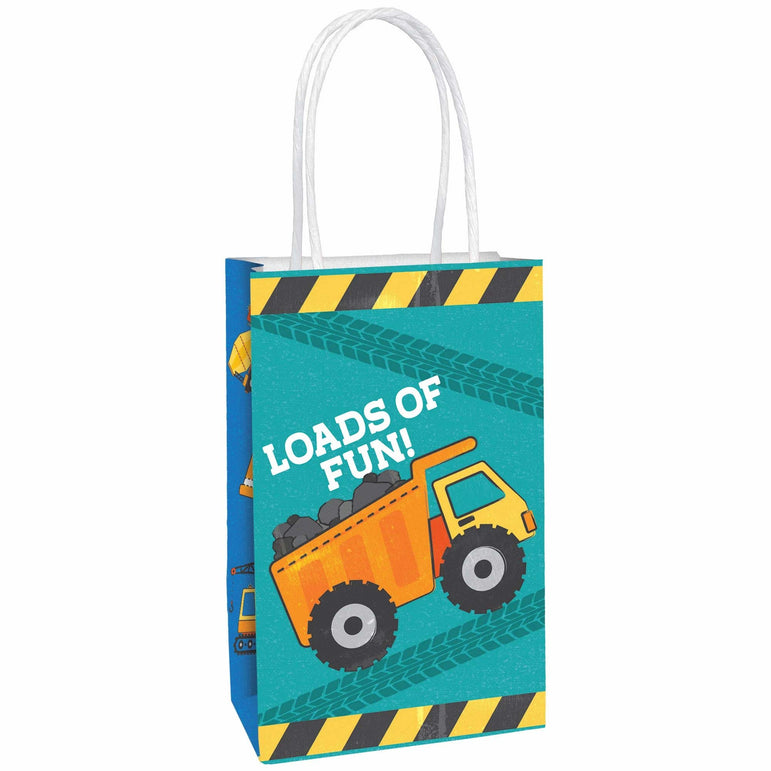 Construction Kraft Paper Bag 8pcs