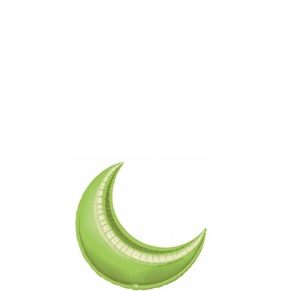 Lime Crescent Mini Shape Balloon 10in Balloons & Streamers - Party Centre - Party Centre