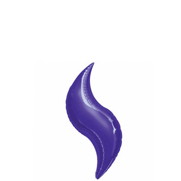 Purple Curve Mini Shape Balloon 19in Balloons & Streamers - Party Centre - Party Centre