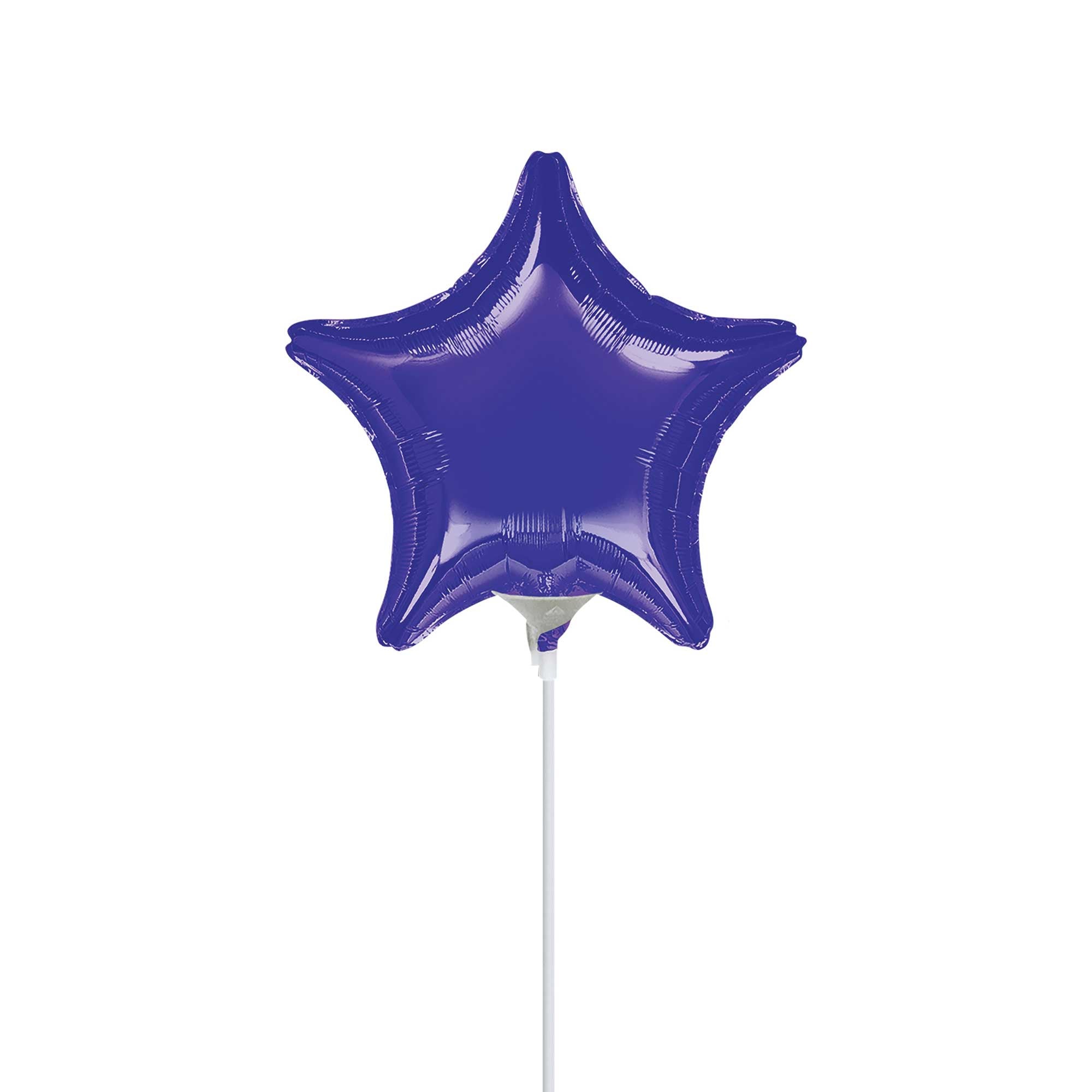 Purple Star Mini Shape Balloon 9in Balloons & Streamers - Party Centre - Party Centre