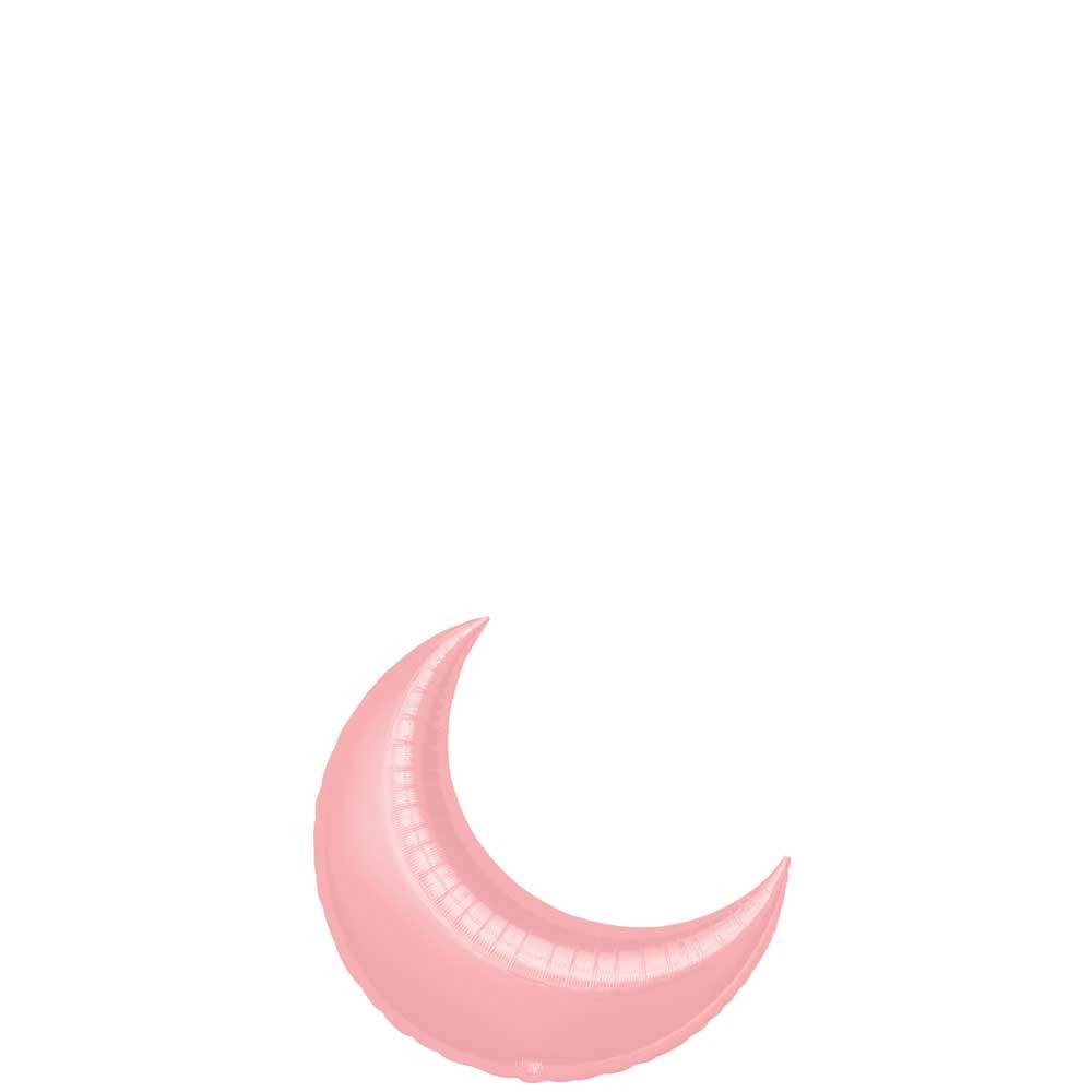 Pastel Pink Crescent Mini Shape Balloon 10in Balloons & Streamers - Party Centre - Party Centre