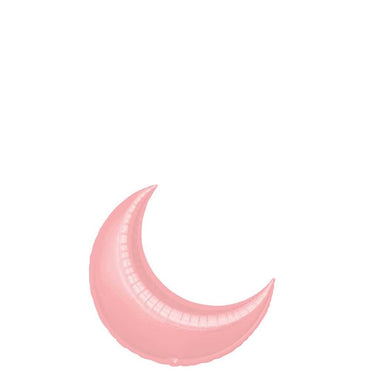 Pastel Pink Crescent Mini Shape Balloon 17in Balloons & Streamers - Party Centre - Party Centre