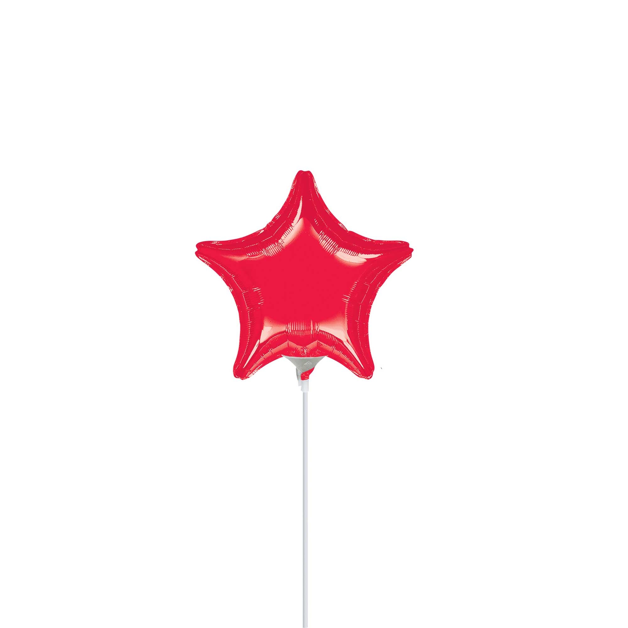 Red Star Foil Balloon 4in Balloons & Streamers - Party Centre - Party Centre
