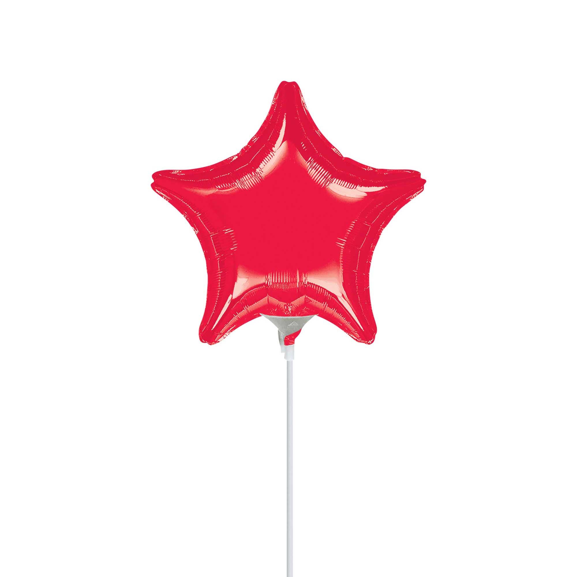 Red Star Foil Balloon 9in Balloons & Streamers - Party Centre - Party Centre