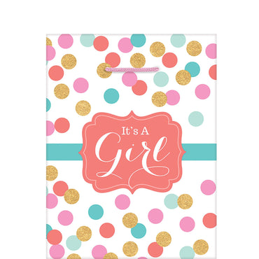 It's A Baby Girl Large Gift Bag Party Favors - Party Centre - Party Centre