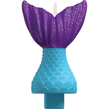 Mermaid Wishes Tail Birthday Candle Party Accessories - Party Centre - Party Centre