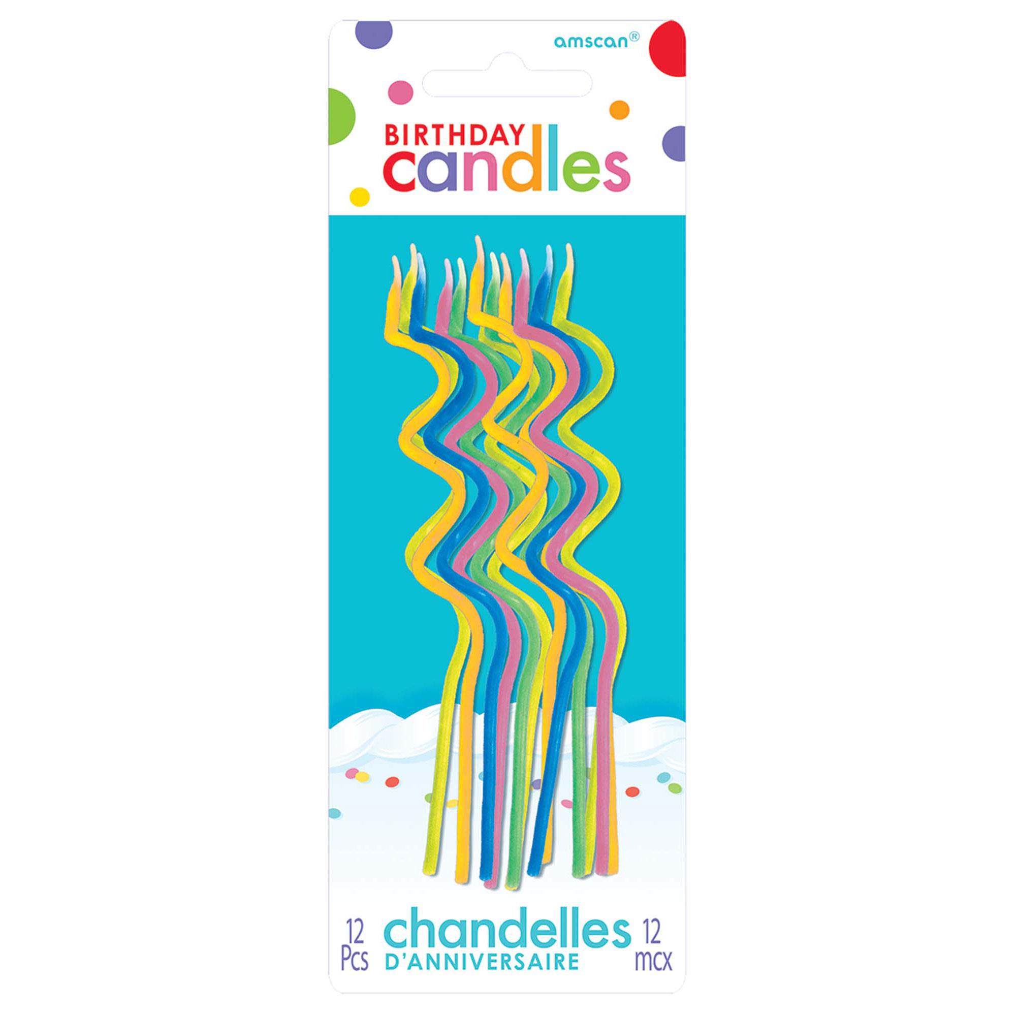 Skinny Coil Candles Party Accessories - Party Centre - Party Centre