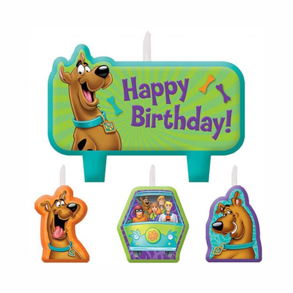 Scooby-Doo Birthday Candle Set Party Accessories - Party Centre - Party Centre