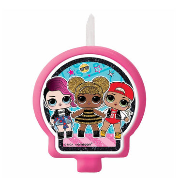 Lol Surprise Together 4Eva! Birthday Candle - Party Centre