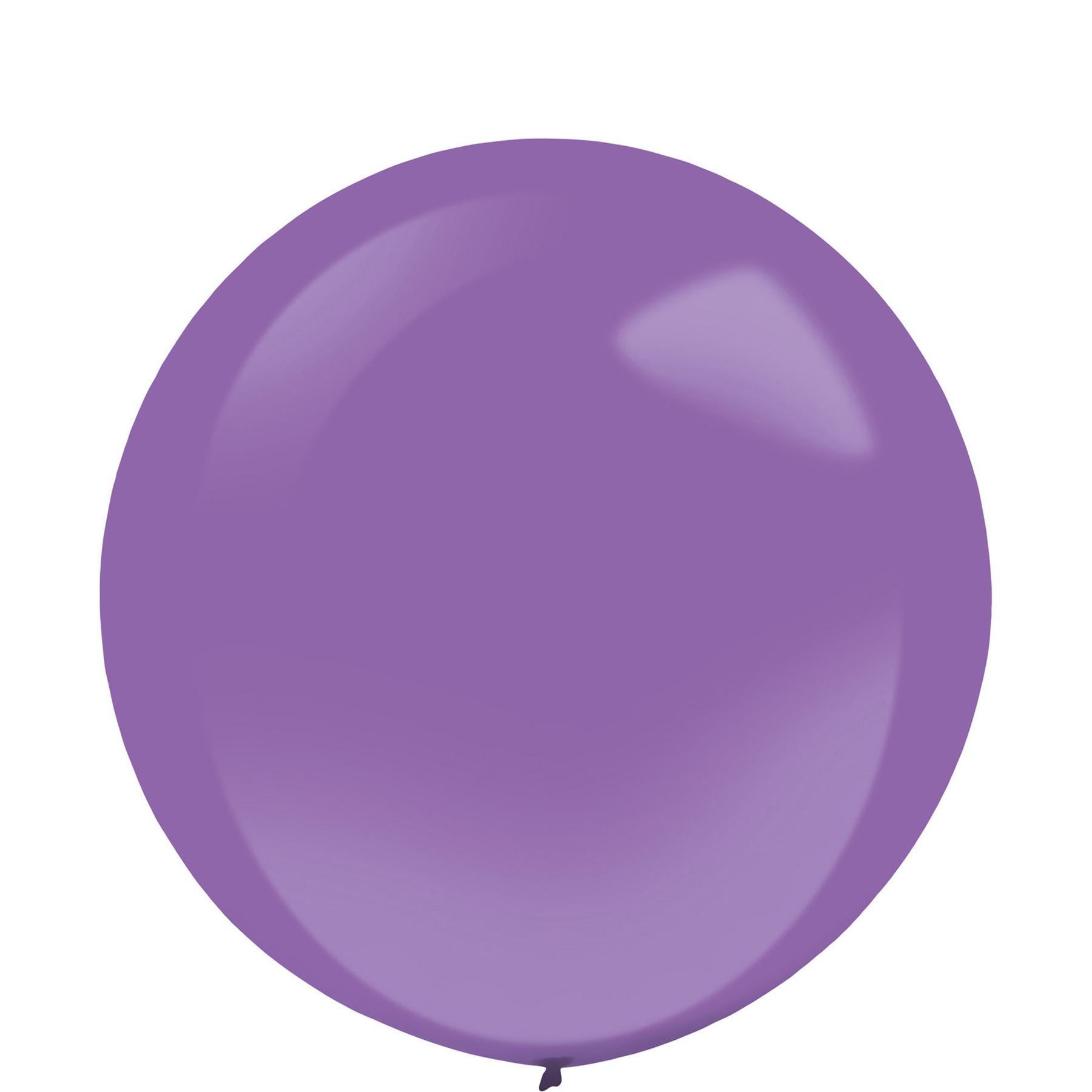 Purple Standard Latex Balloons 24in, 4pcs Balloons & Streamers - Party Centre - Party Centre