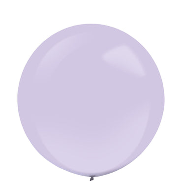 Lavender Fashion Latex Balloons 24in, 4pcs Balloons & Streamers - Party Centre - Party Centre
