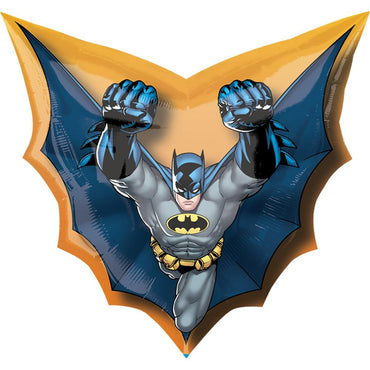 Batman Cape Shape Foil Balloon 28 x 27in Balloons & Streamers - Party Centre - Party Centre