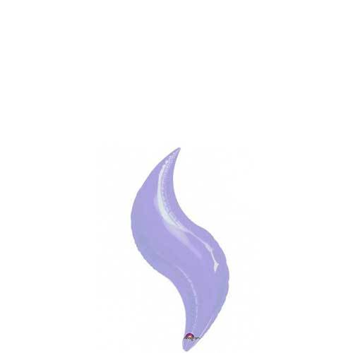 Lilac Curve Mini Shape Balloon 19in Balloons & Streamers - Party Centre - Party Centre