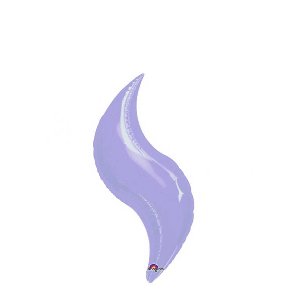 Lilac Curve Mini Shape Balloon 28in Balloons & Streamers - Party Centre - Party Centre