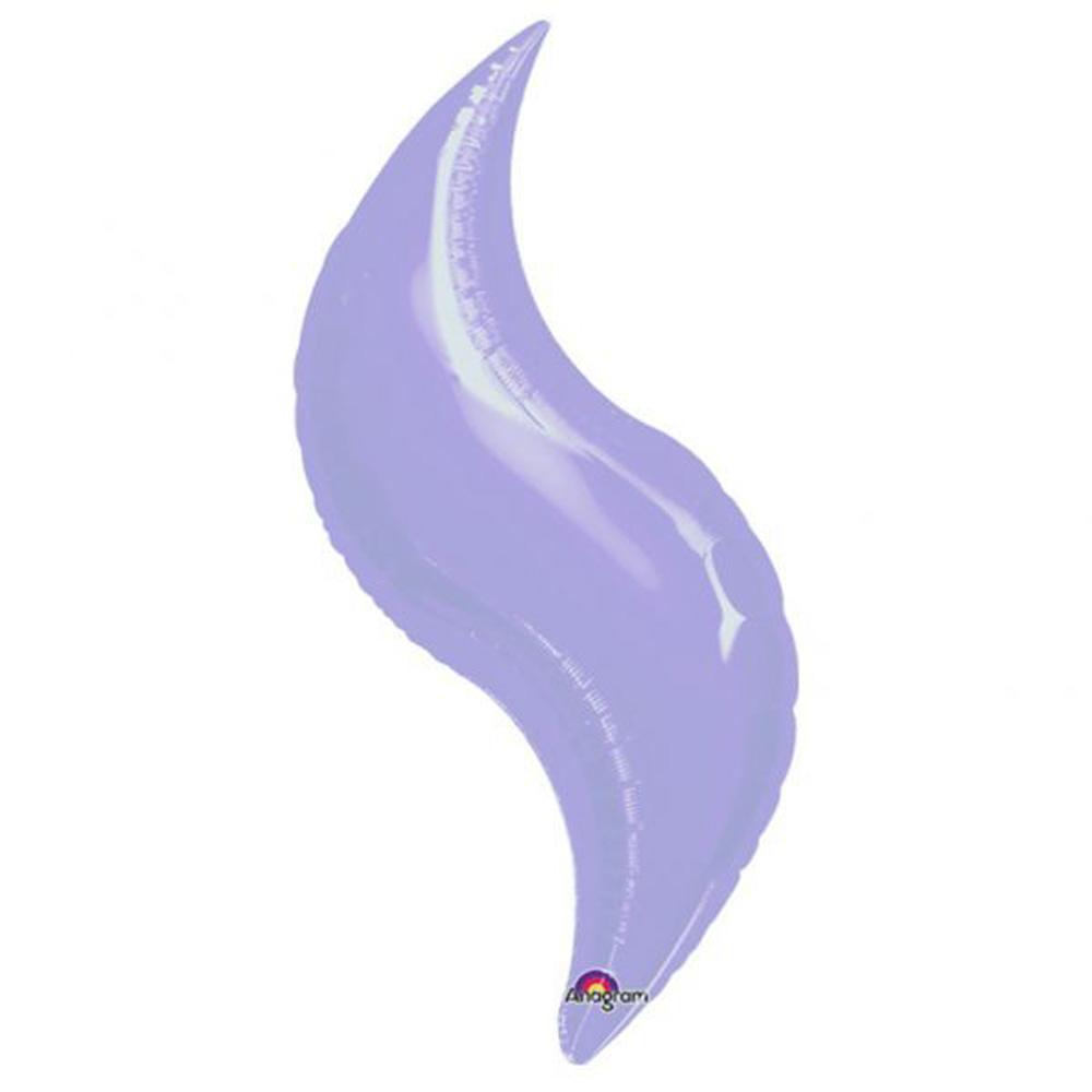Lilac Curve Super Shape Balloon  42in Balloons & Streamers - Party Centre - Party Centre