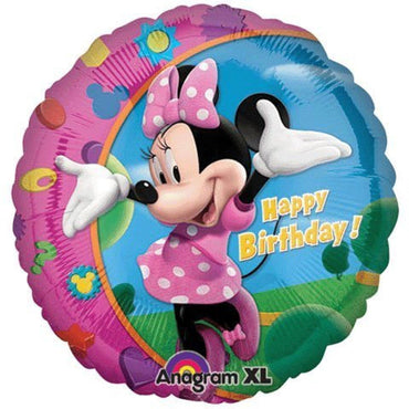 Minnie Happy Birthday 18in Balloons & Streamers - Party Centre - Party Centre
