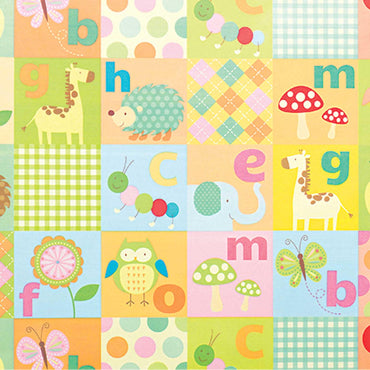 Baby Blocks Jumbo Paper Gift Wrap Party Favors - Party Centre - Party Centre