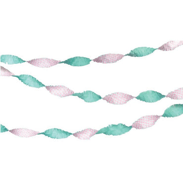 Pastel Fringe Paper Garland 12ft Decorations - Party Centre - Party Centre
