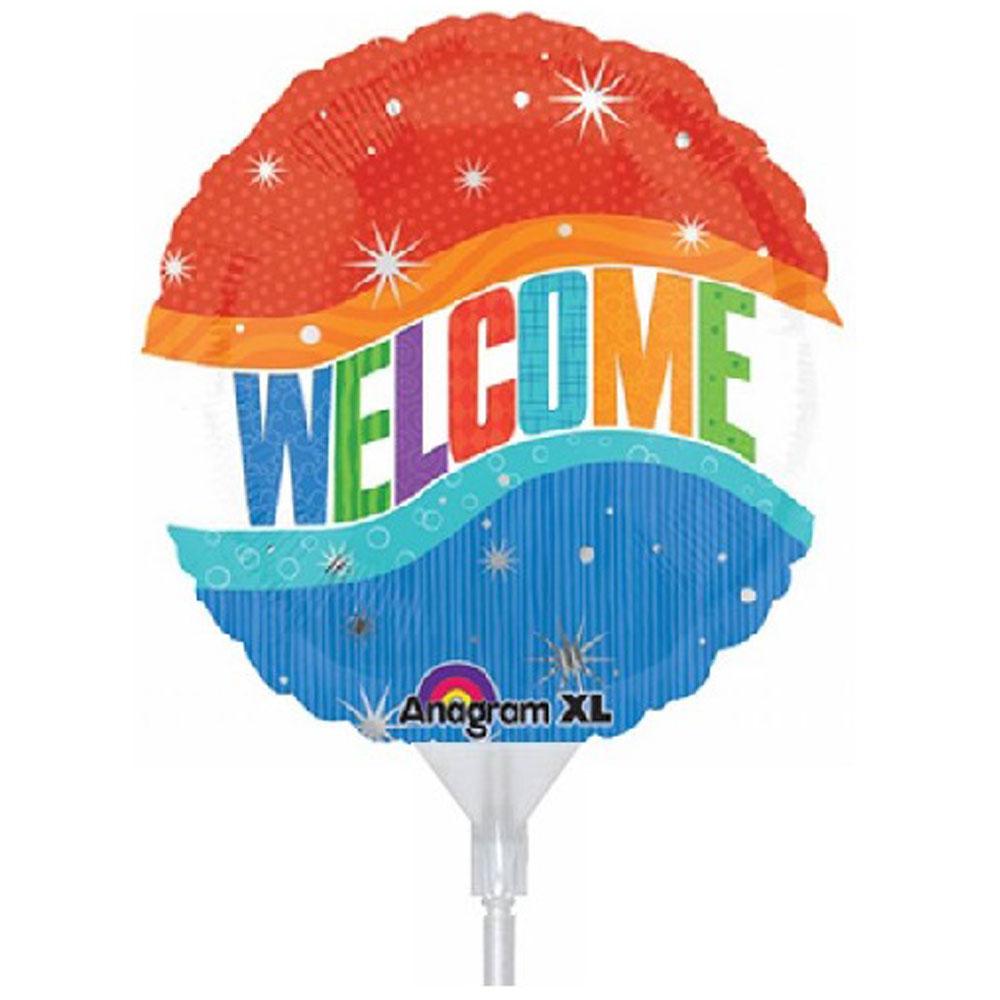 Warm Welcome Foil Balloon 9in Balloons & Streamers - Party Centre - Party Centre